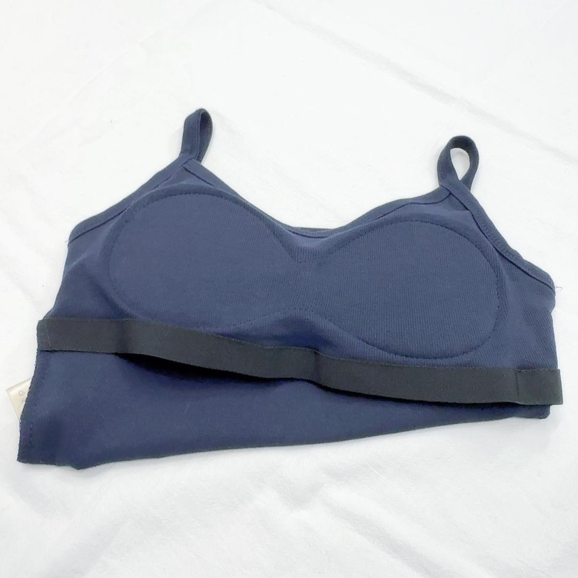 ⭐️⭐️【預訂】細版-簡約款固定杯羅紋彈性吊帶打底 (C67-C80)