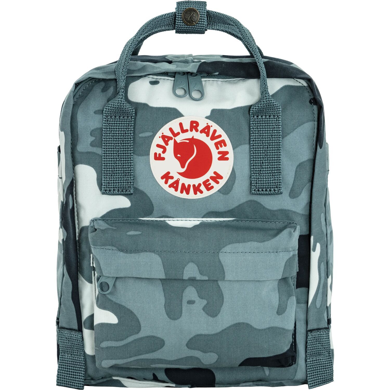 Fjallraven 北極狐 / 小狐狸 Kanken Graphics Mini 背包 F23200357-577-986 雨雲藍/隱藏動物 [HappyOutdoor]