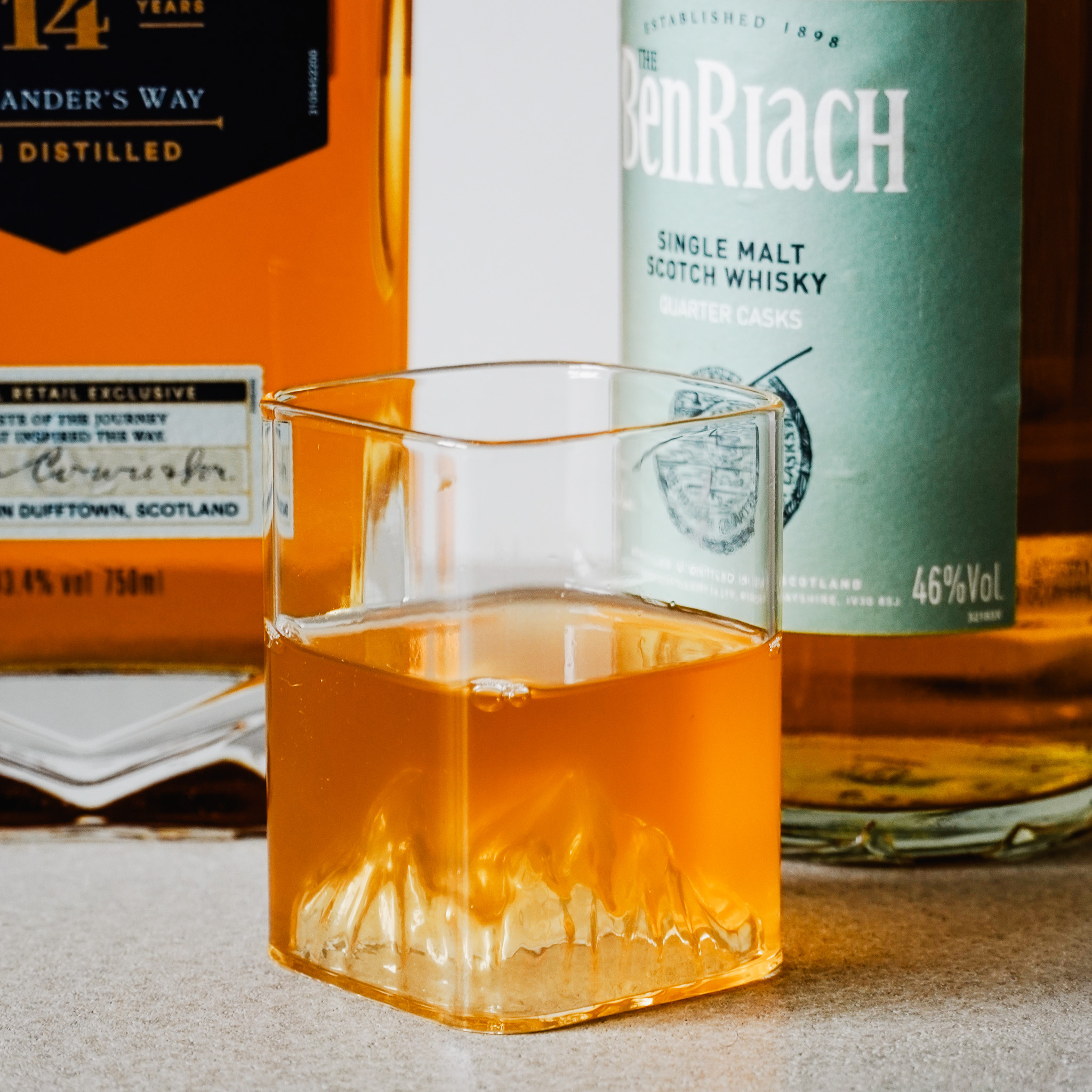 立體冰山威士忌杯