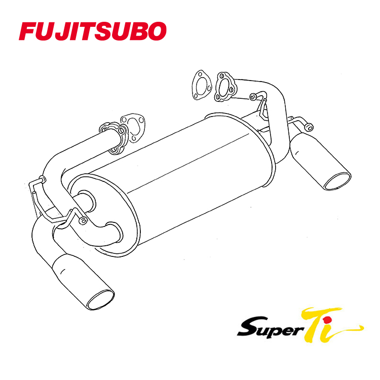 FUJITSUBO SUPER Ti 排氣管 HONDA NSX NA1 1990-1999