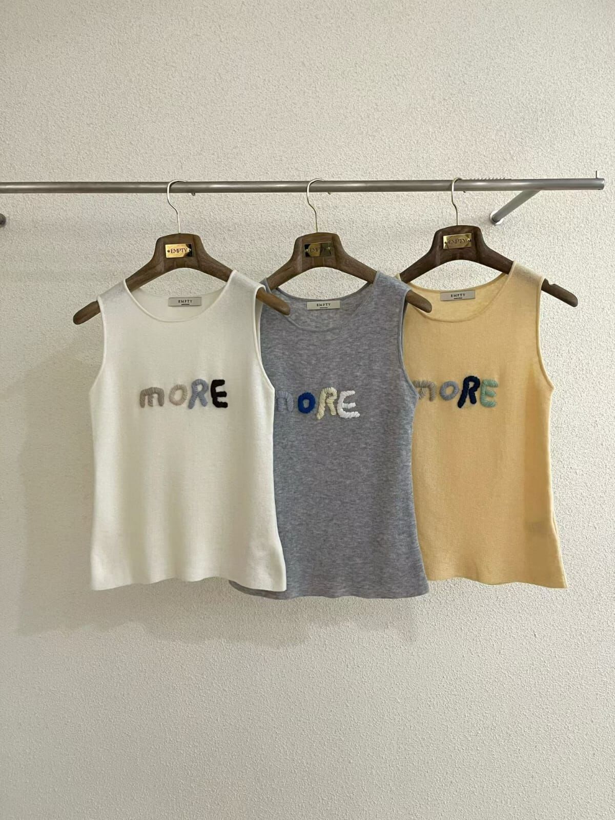 EP6105 粗綫刺綉logo背心