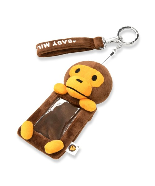 2026SS A BATHING APE BAPE BABY MILO PLUSH CARD HOLDER 證件 卡包 吊飾 鑰匙圈 現貨 AM20182303