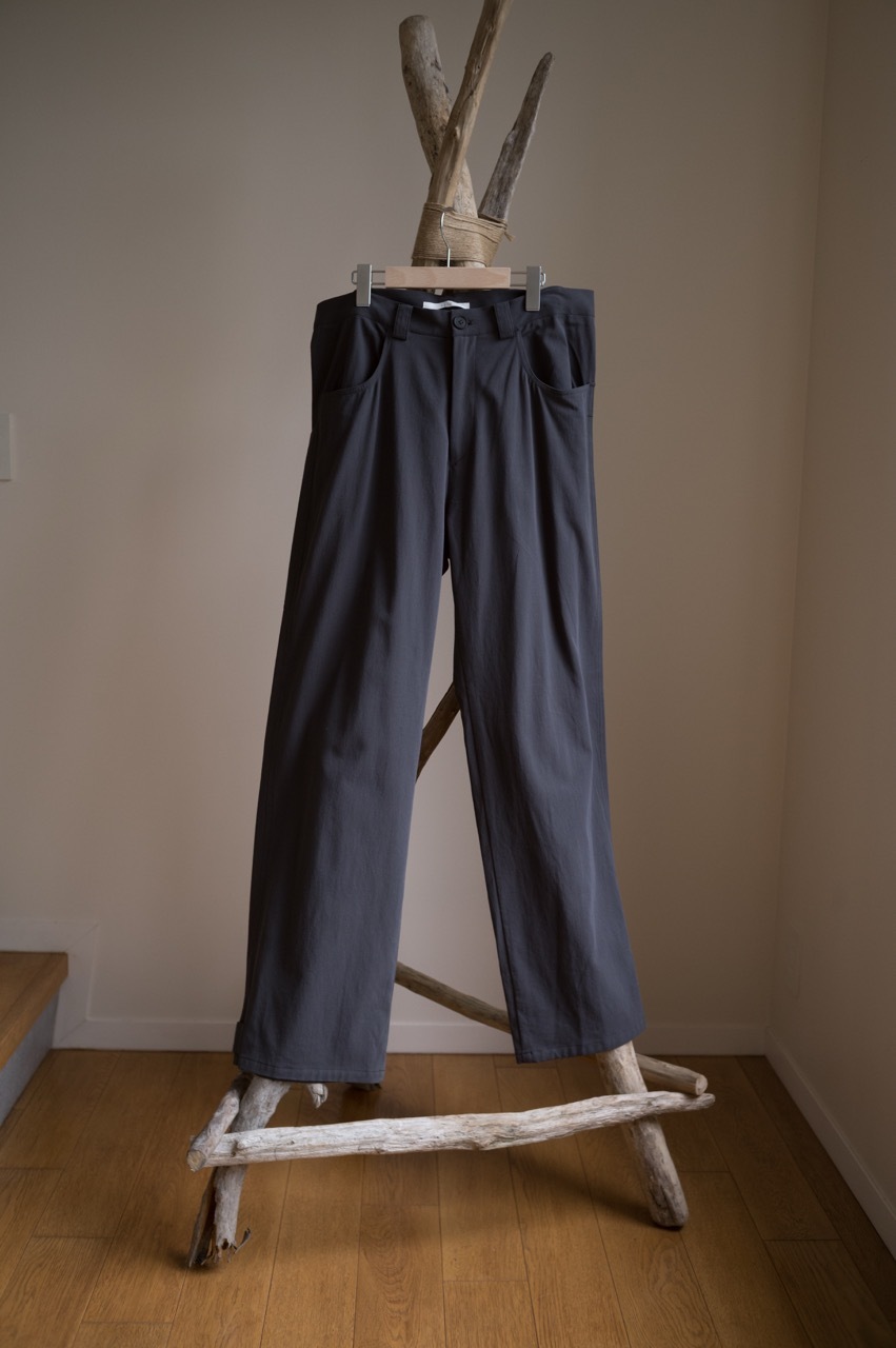 seya. GROUND PANTS ORGANIC WASHED TWILL