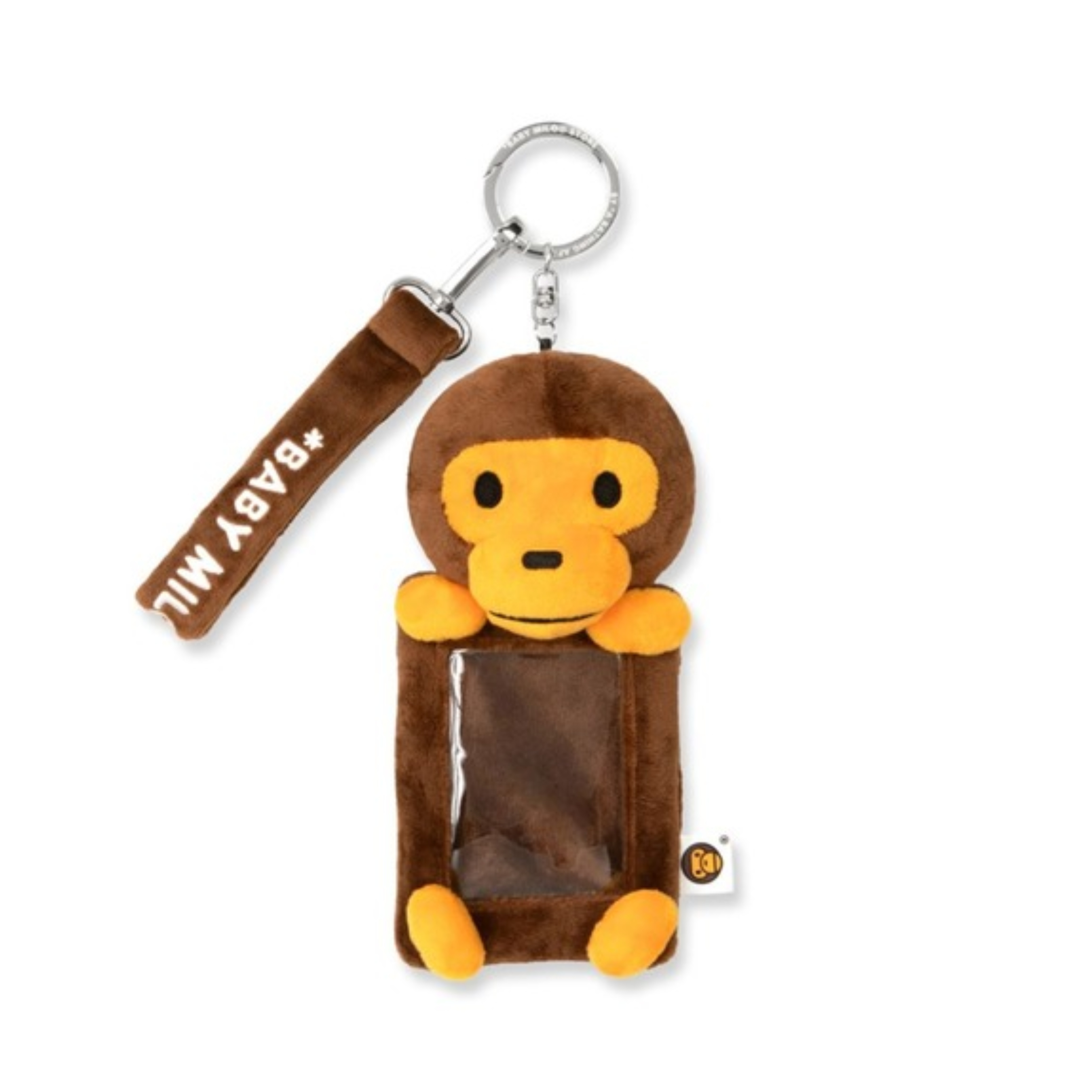 2026SS A BATHING APE BAPE BABY MILO PLUSH CARD HOLDER 證件 卡包 吊飾 鑰匙圈 現貨 AM20182303