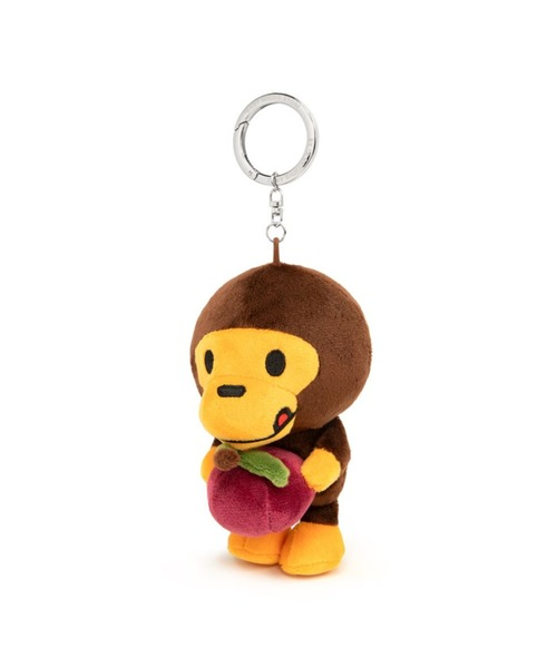 2026SS A BATHING APE BAPE BABY MILO CHERRY PLUSH DOLL KEYCHAIN 櫻桃 小猴子 吊飾 鑰匙圈 現貨 AM20182311
