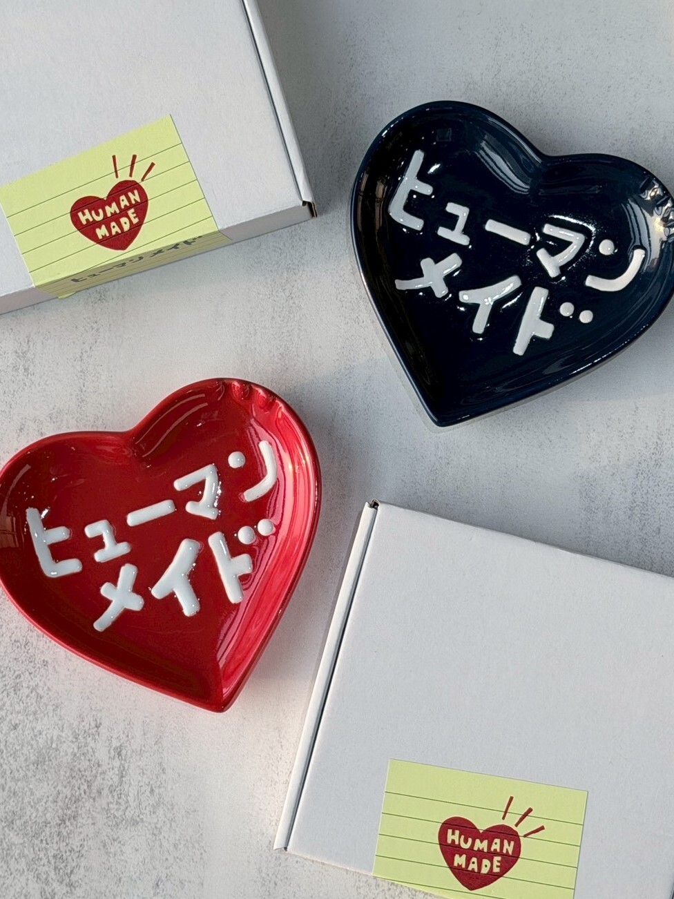 HUMAN MADE KEIKO SOOTOME HEART CERAMIC TRAY 愛心造型盤子