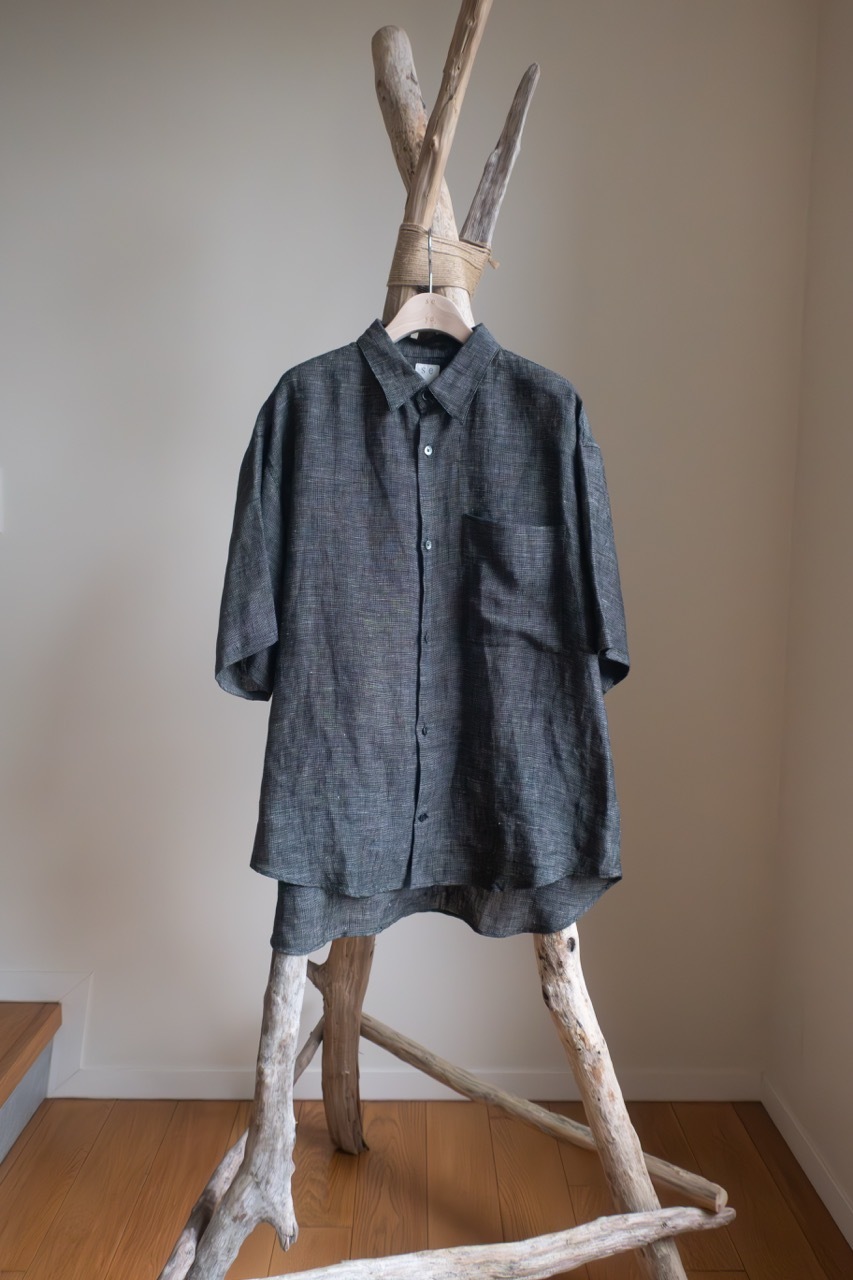 seya. ETERNAL SUMMER SHIRT LINEN MESH (2COL)