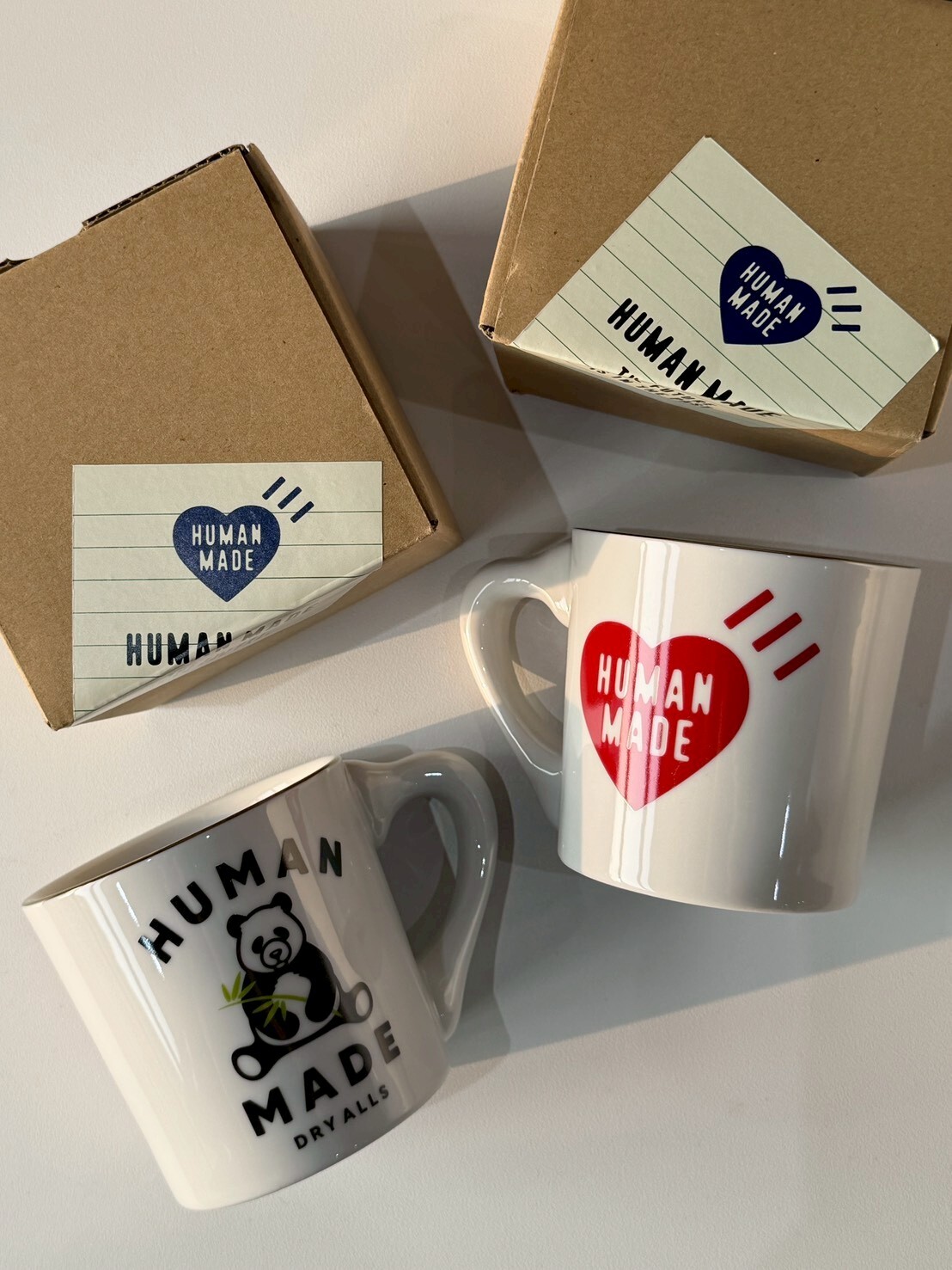 HUMAN MADE 上海開幕限定款 熊貓Logo 馬克杯