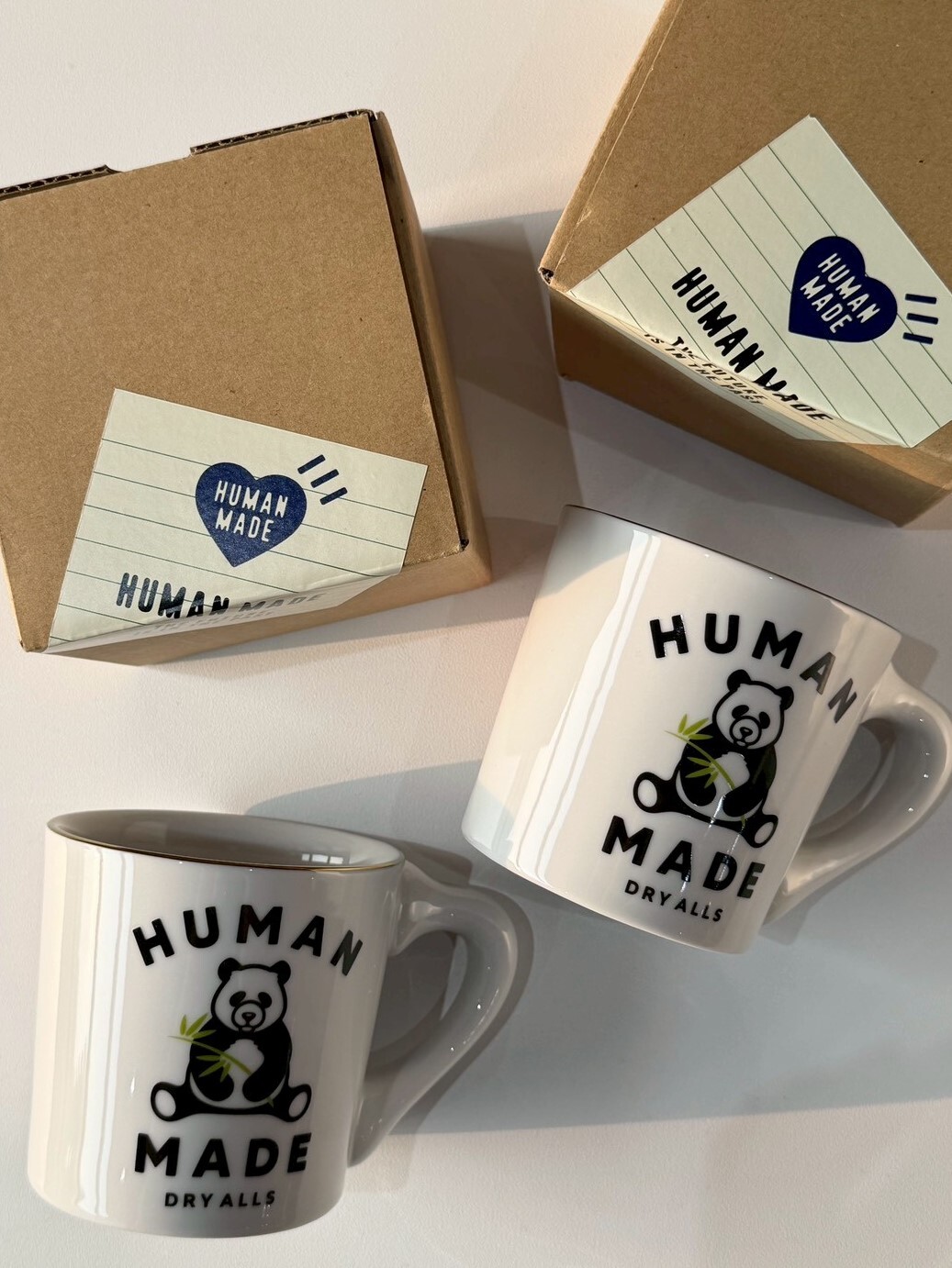 HUMAN MADE 上海開幕限定款 熊貓Logo 馬克杯