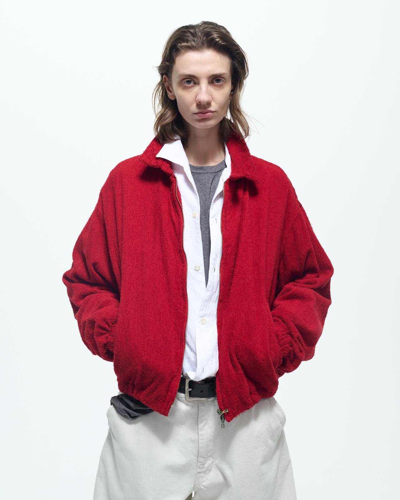 URU TOKYO - Zip up blouson / 2COLORS
