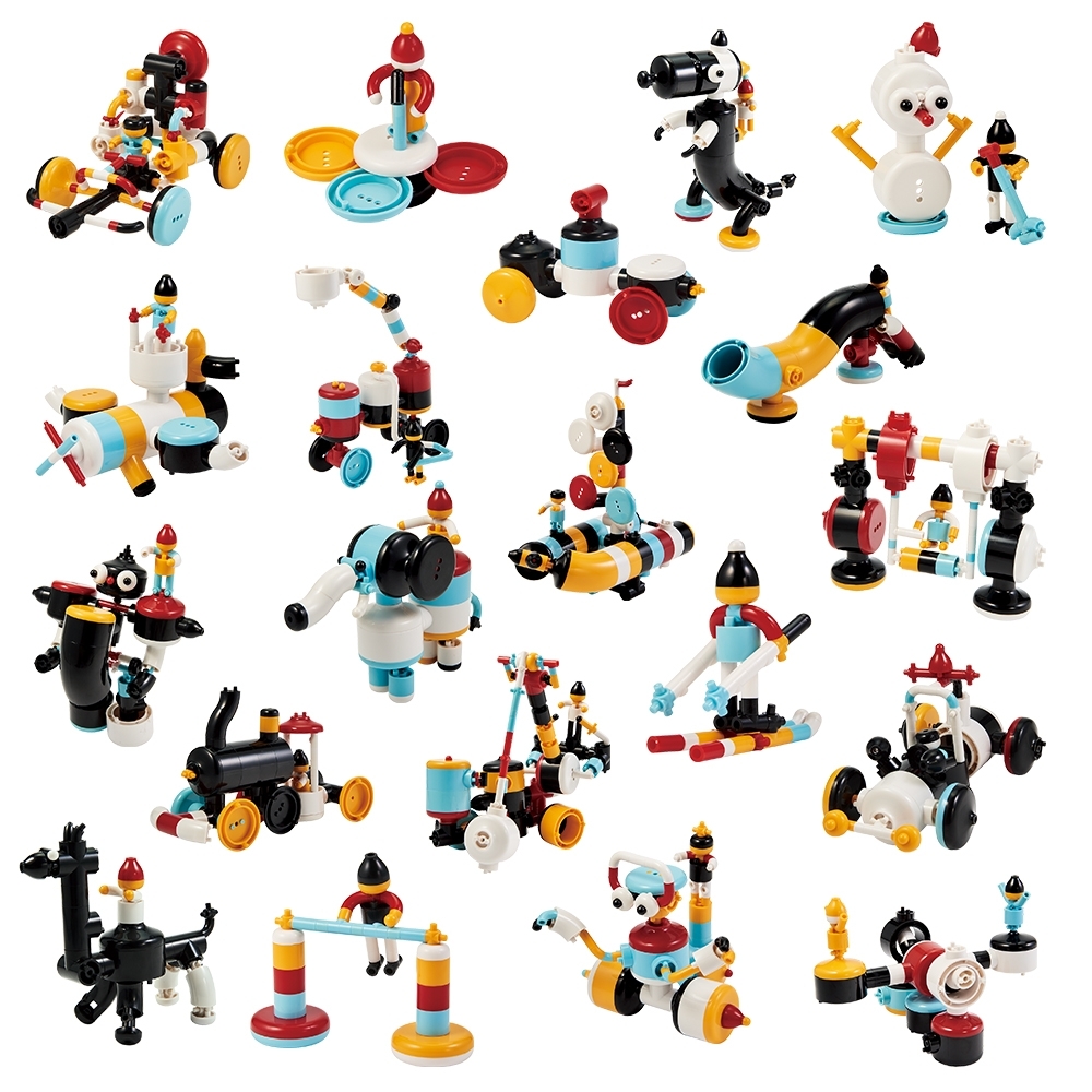 日本【Tublock】益智水管積木 挑戰者系列-SML154