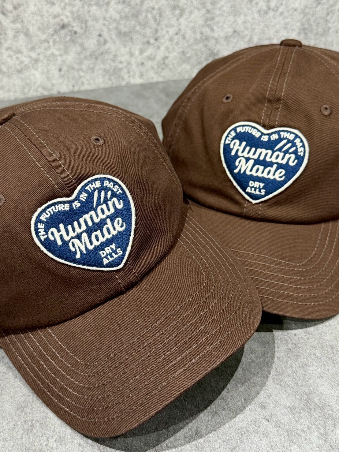 HUMAN MADE 刺繡貼布愛心Logo 老帽