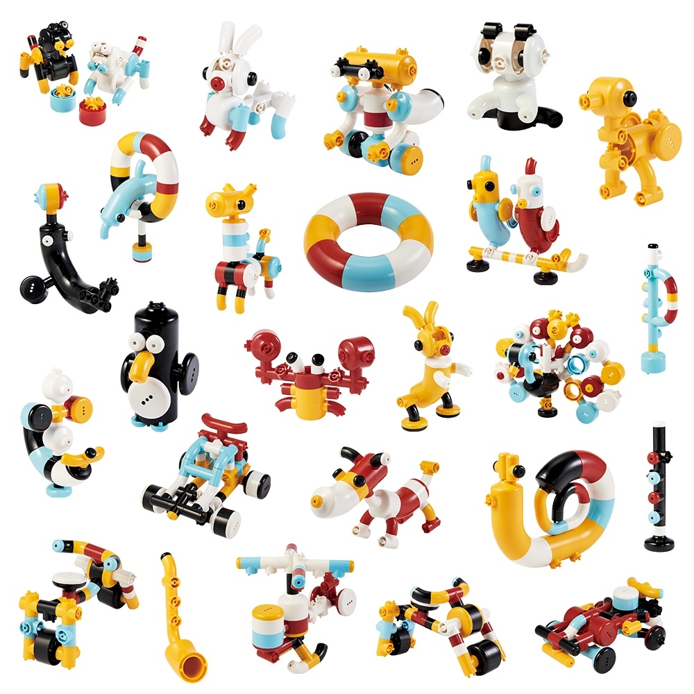 日本【Tublock】益智水管積木 創造者系列-ML130