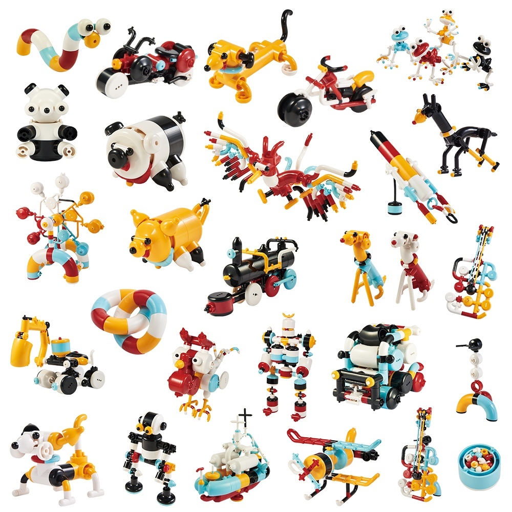 日本【Tublock】益智水管積木 創造者系列-SML390