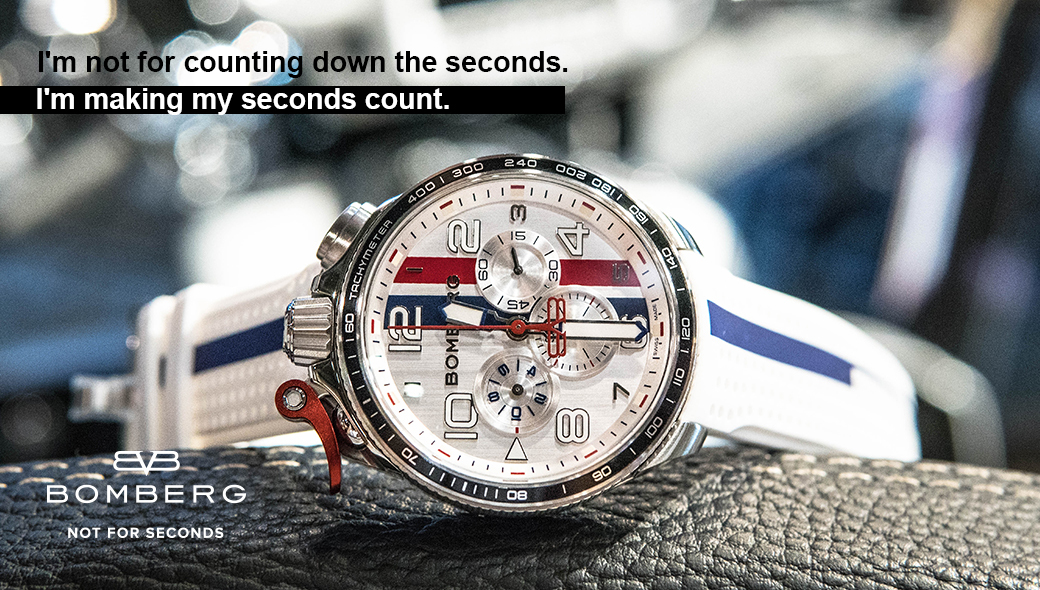 Bomberg,炸彈錶,Racing, 賽車計時碼錶,BS45CHSP.059-4.10,全鋼白面XL復古賽車計時碼錶,懷錶