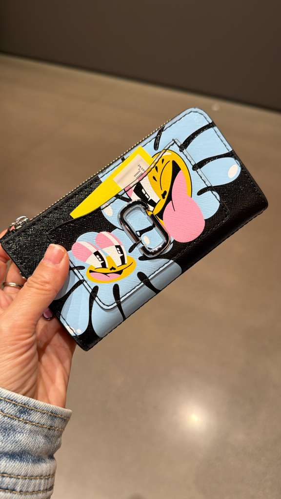 YP005 Marc Jacobs X Hattie Stewart Flower-Charm 長銀包