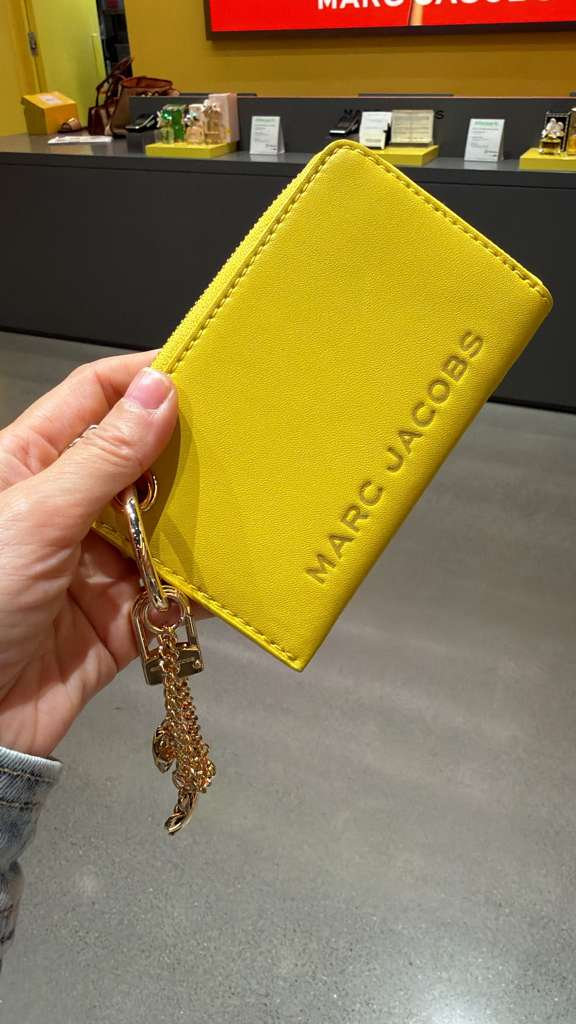 YP008 Marc Jacobs The Coin Purse Charm 金色鏈條掛鉤鎖扣卡包