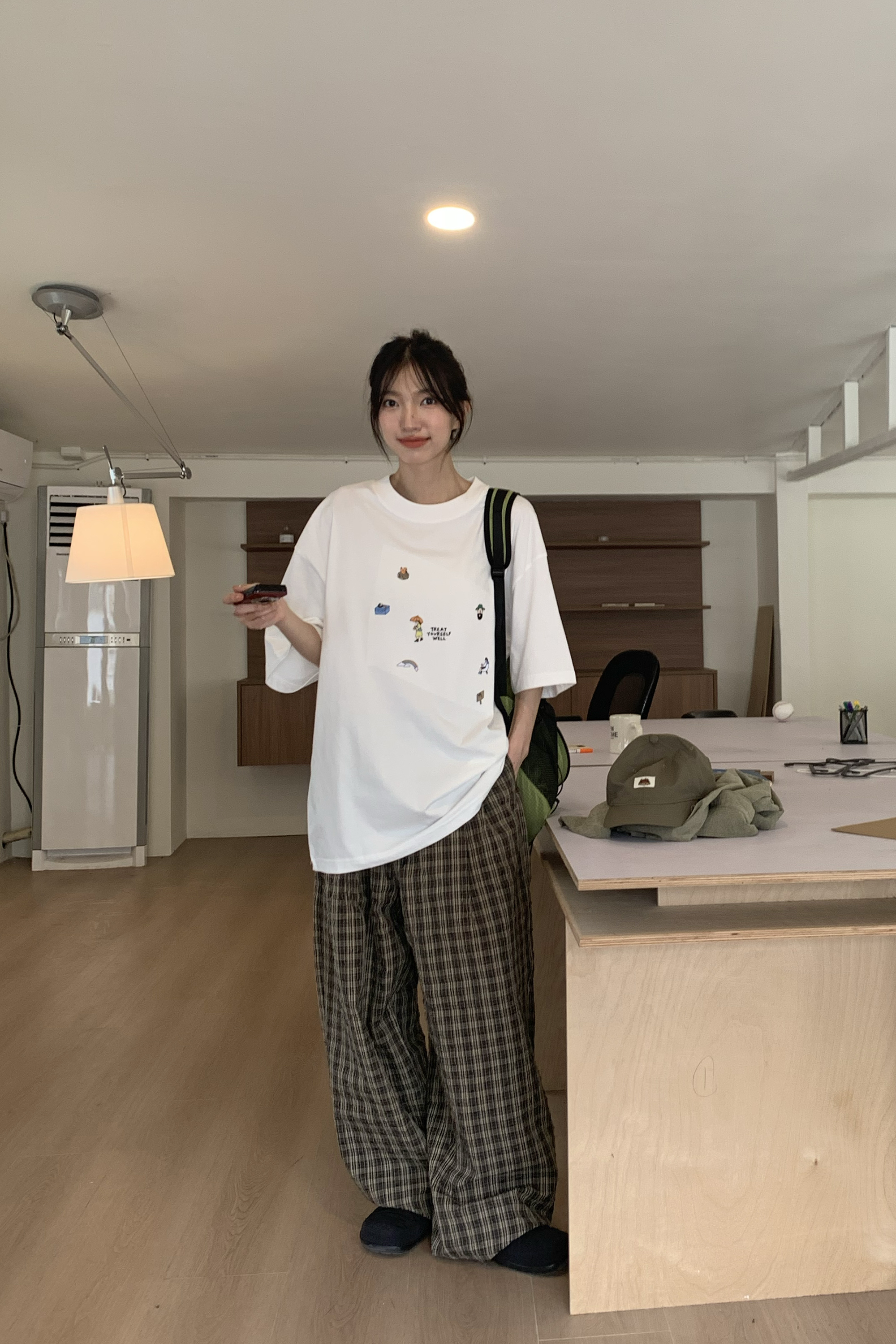 Vibrant｜彩色小圖刺繡短t 2色