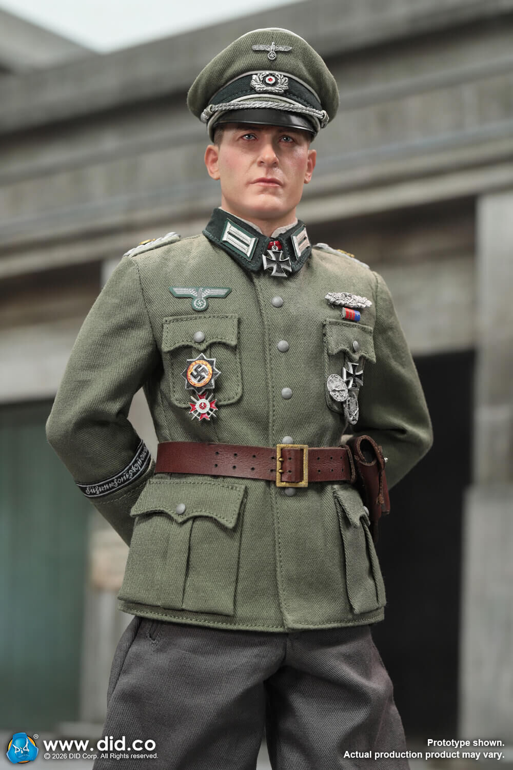 [訂金]DID D80194 1/6 WWII German Wehrmacht Officer – Otto Remer