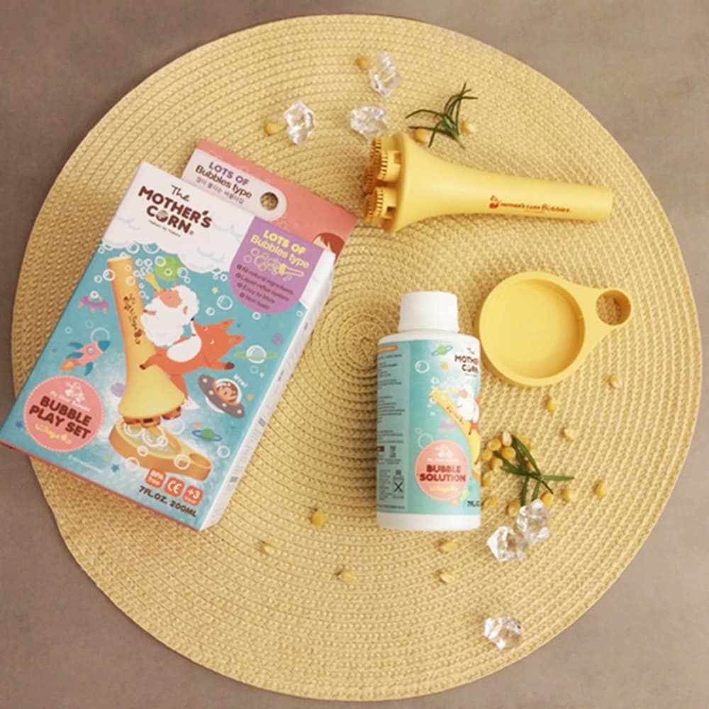 韓國 Mothers Corn 兒童專用不易破泡泡組