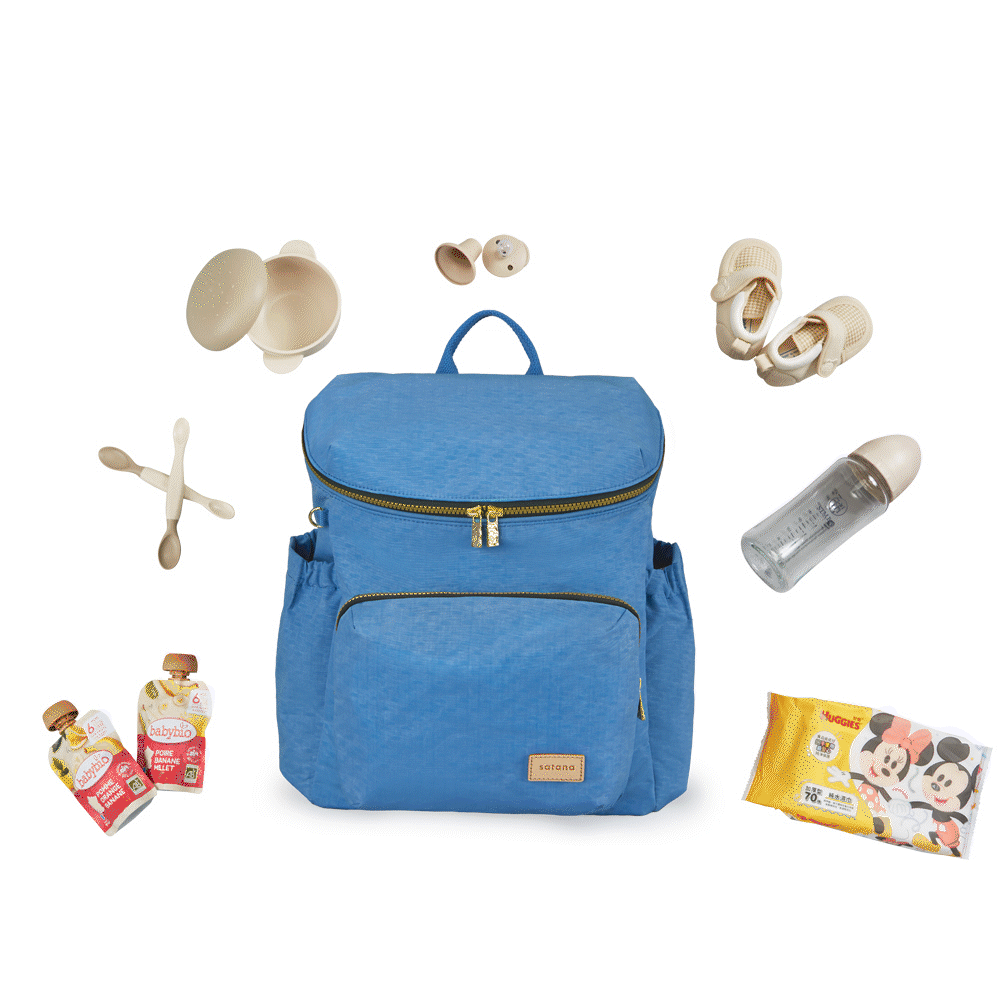 Soldier 大容量後背包-雲煙藍