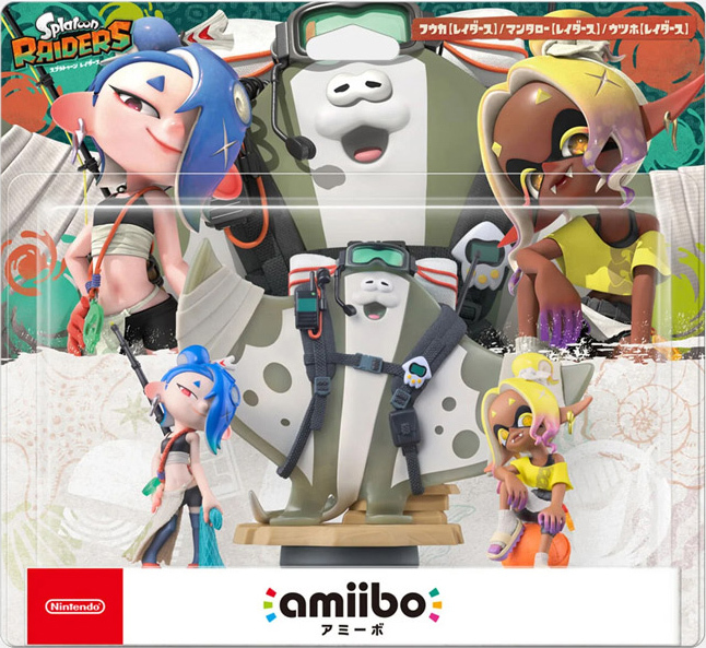 預購 amiibo 魚漿幫套組【塗擊隊】（斯普拉遁系列）2026-07-23
