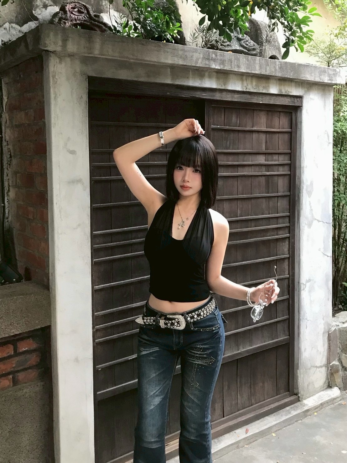 1件穿7天★多種穿法 網紗綁帶bra top