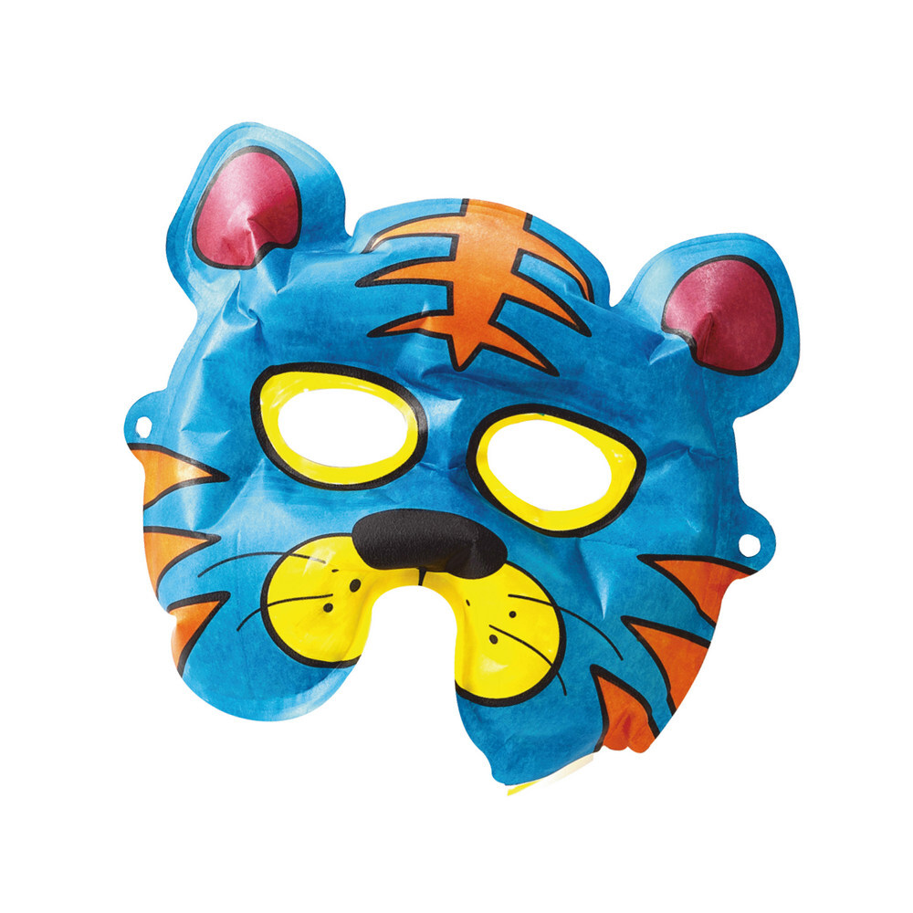 韓國 3D造型手繪紙氣球-老虎面具