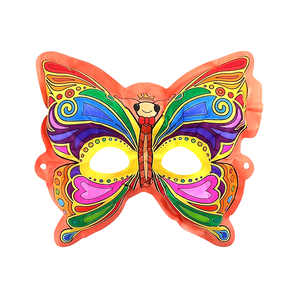 韓國 3D造型手繪紙氣球-蝴蝶面具