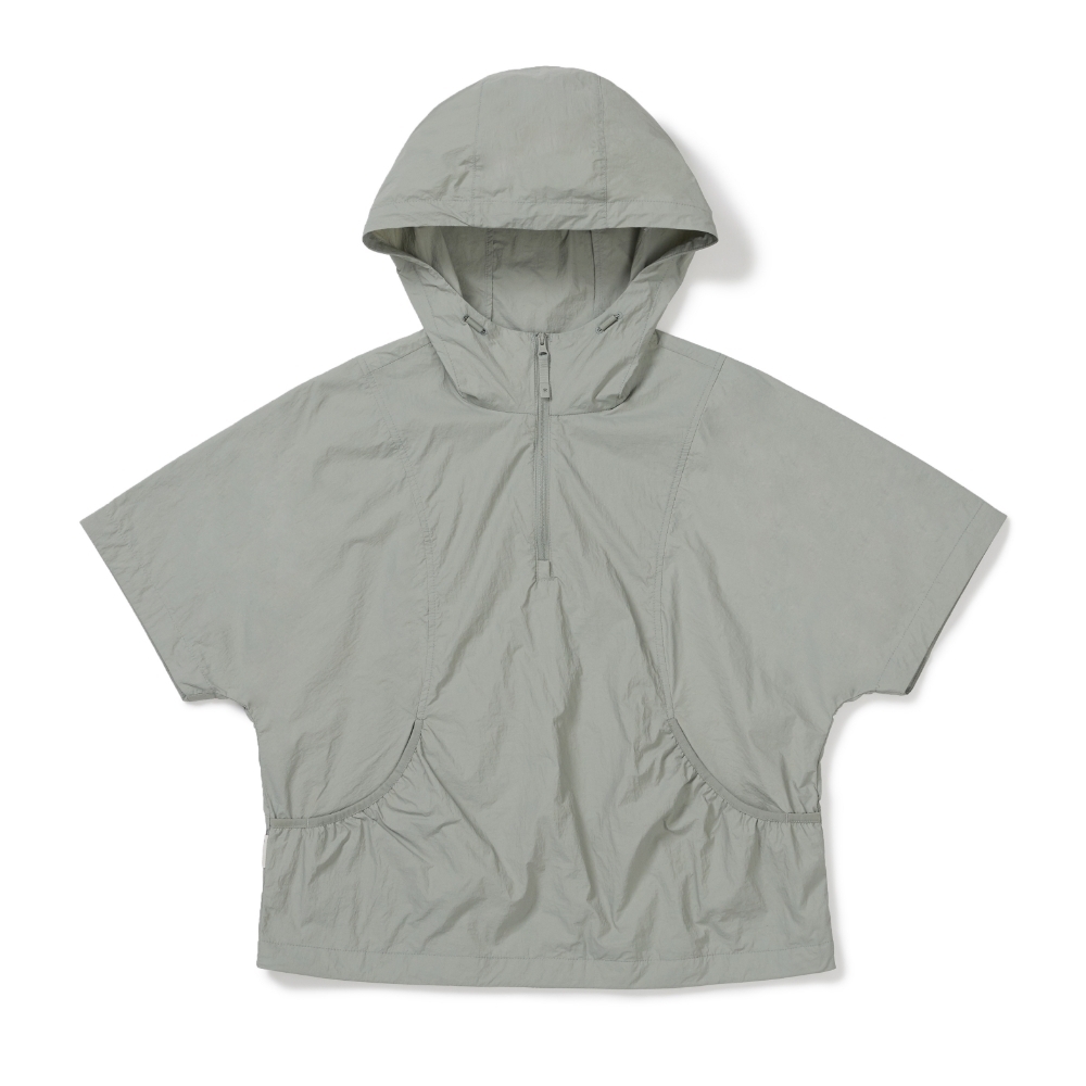 Snow Peak 防曬超輕量女款短袖連帽風衣 S26MWT-AN77