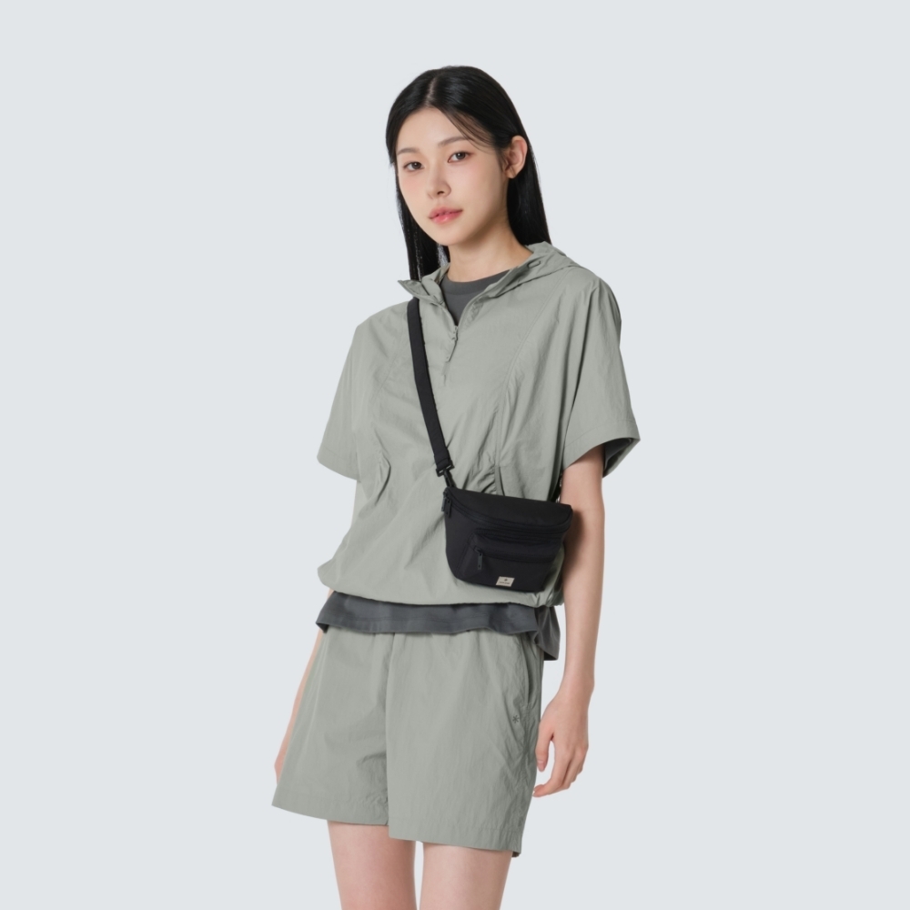 Snow Peak 防曬超輕量女款短袖連帽風衣 S26MWT-AN77