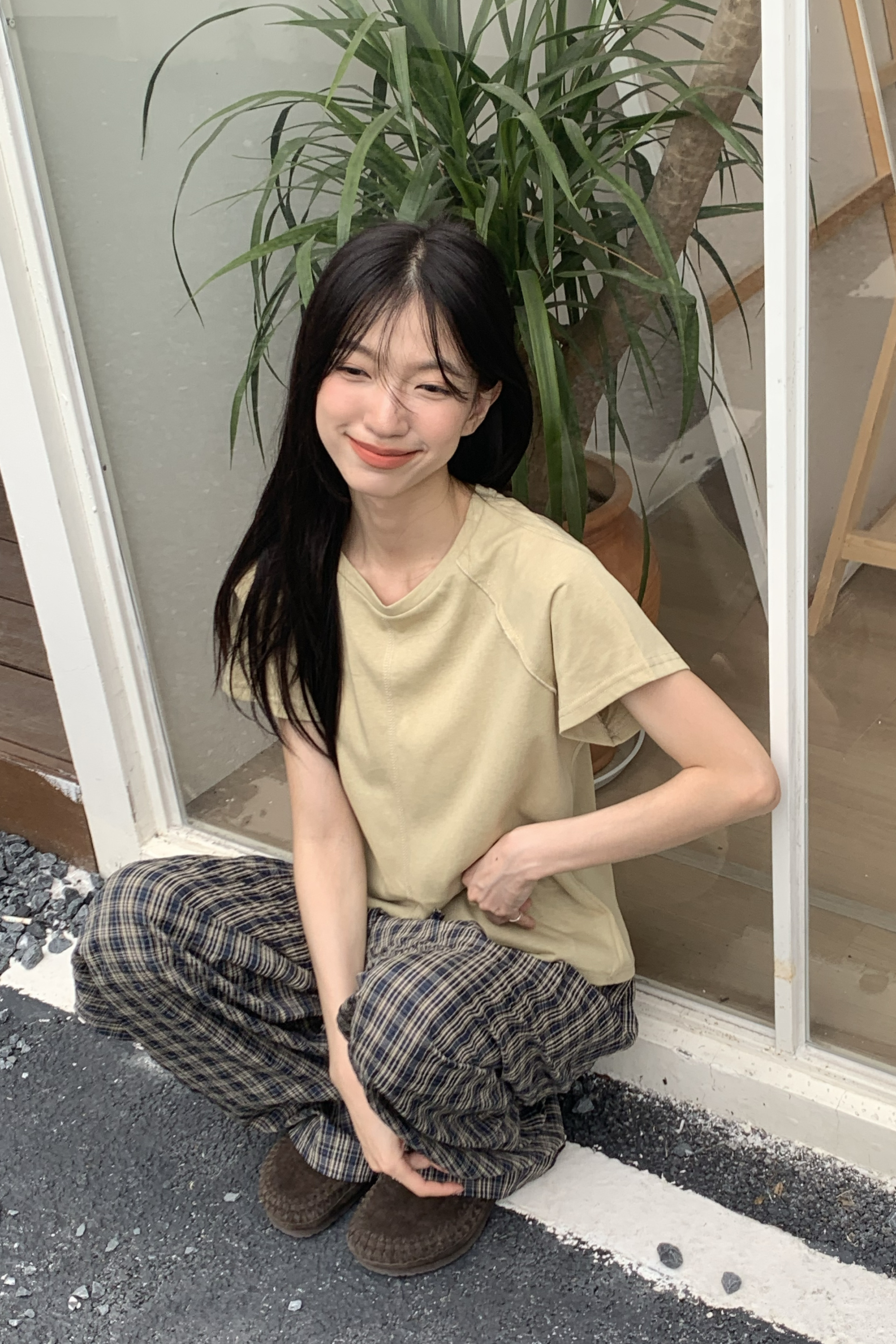 Vibrant｜輕柔插肩袖上衣 4色