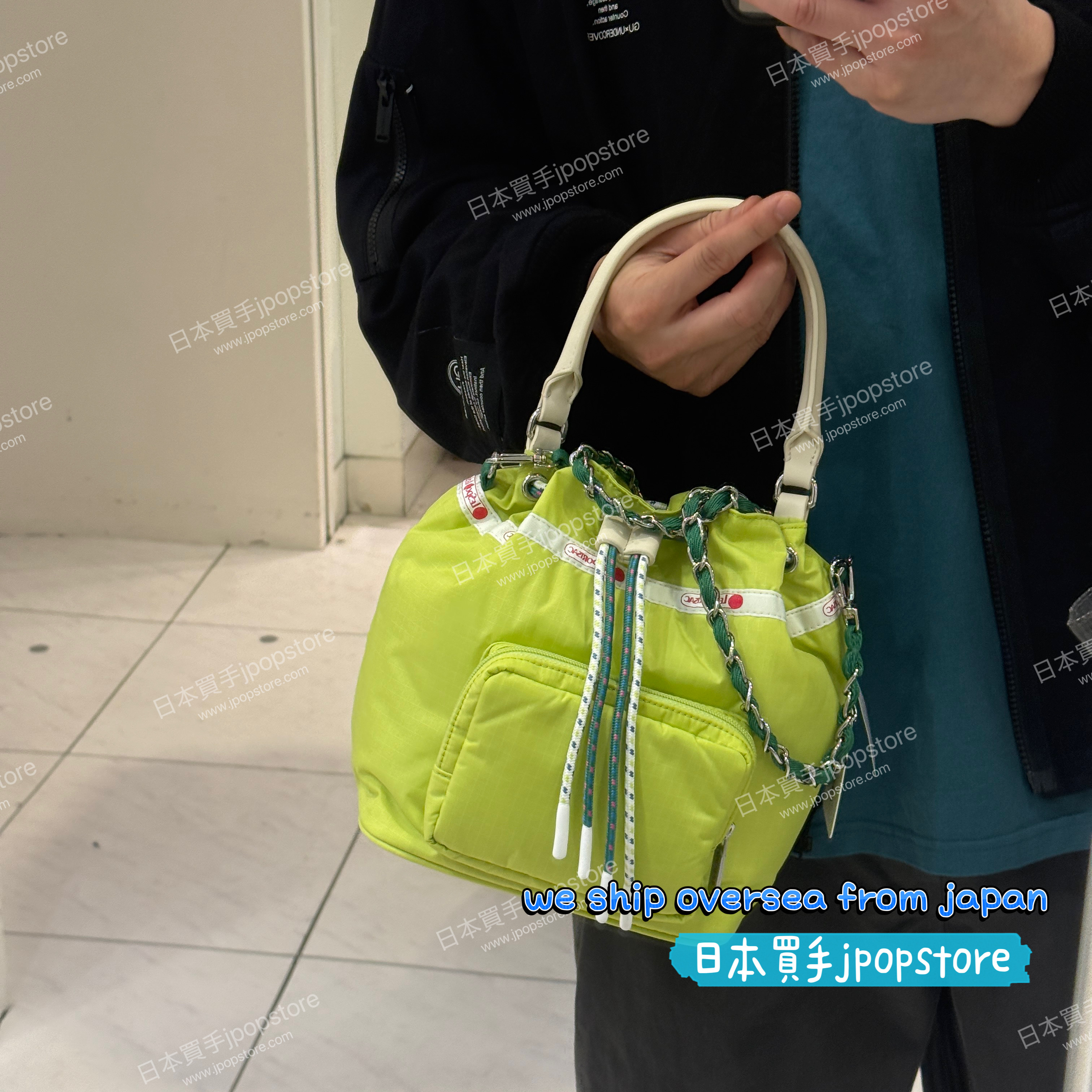 【LeSportsac Atelier】DBL DRAWST CHAIN BAG
