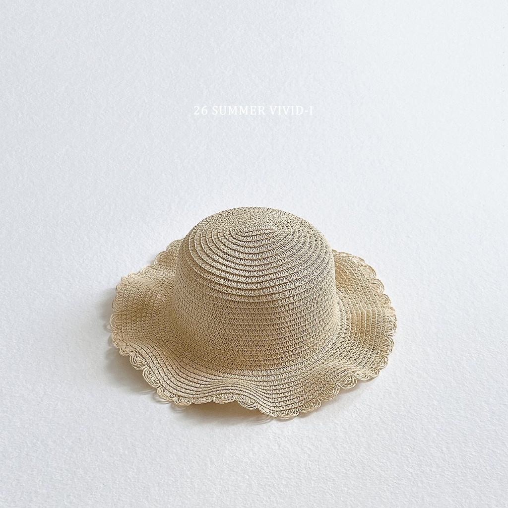 正韓夏vividi 兩色編織草帽