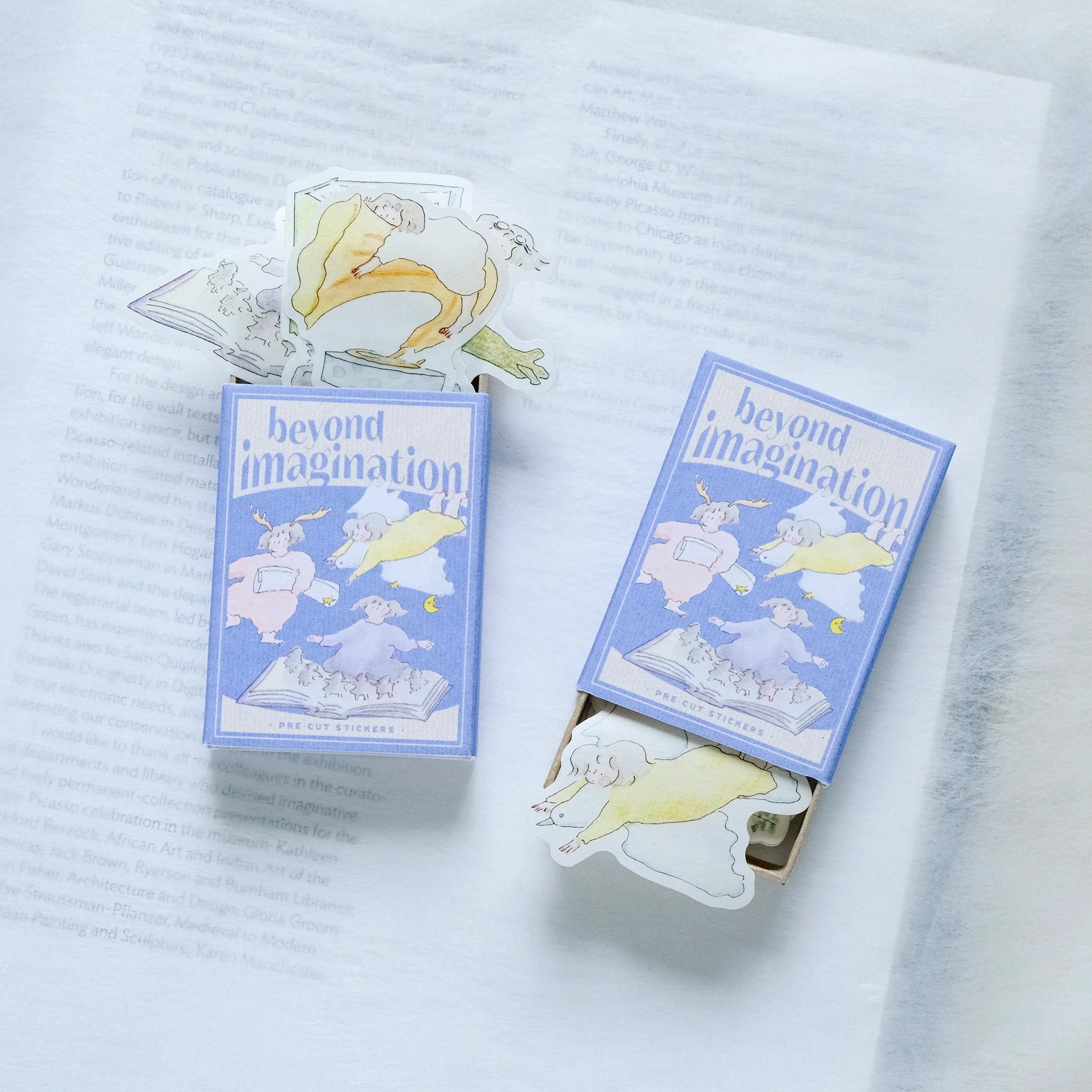 香港｜Dodolulu 火柴盒貼紙 超越想像 06