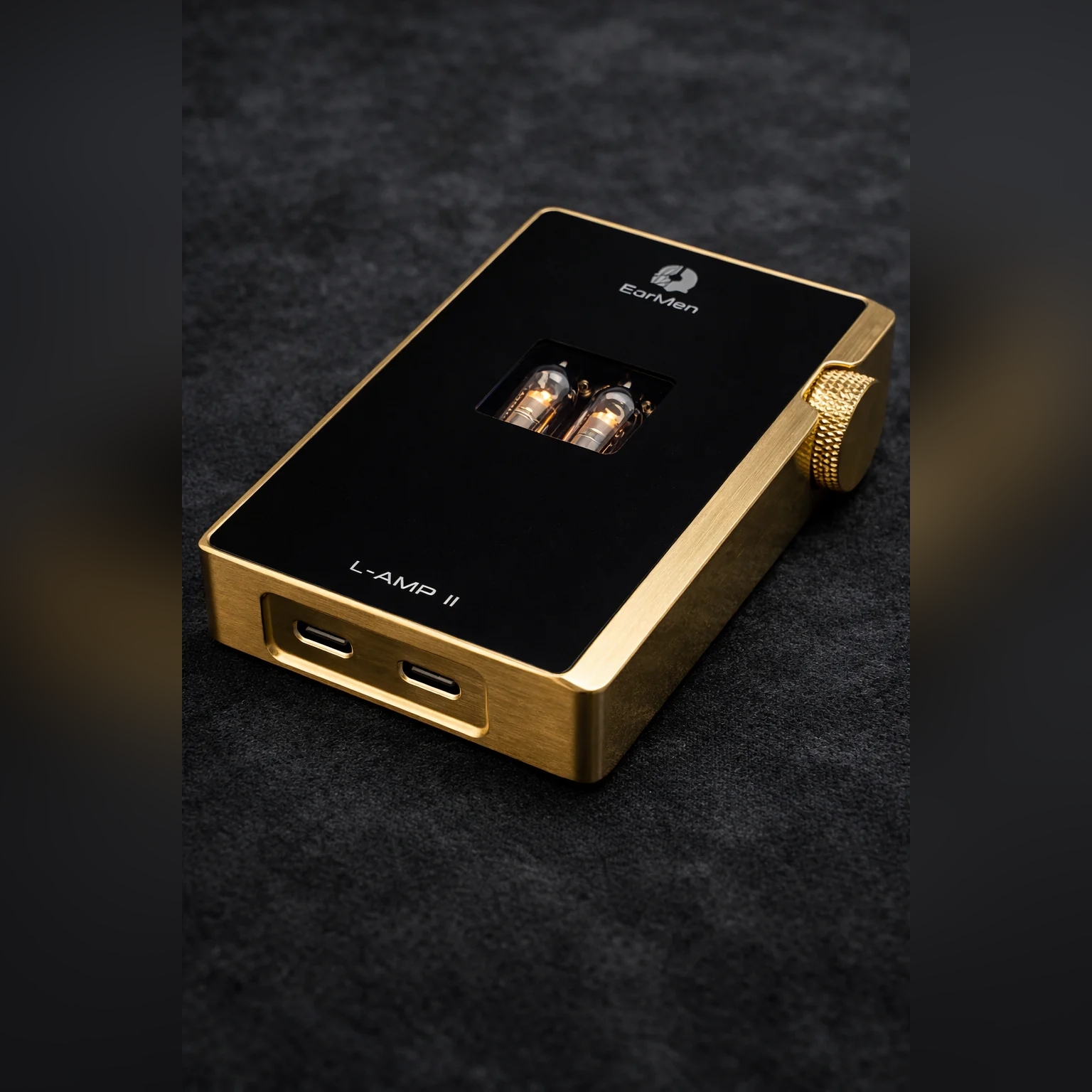 美國 EarMen - L-AMP II Gold Signature 限量版手提解碼耳擴 | JAN6418 膽 | ESS SABRE DAC | 4.4, 3.5 耳機輸出