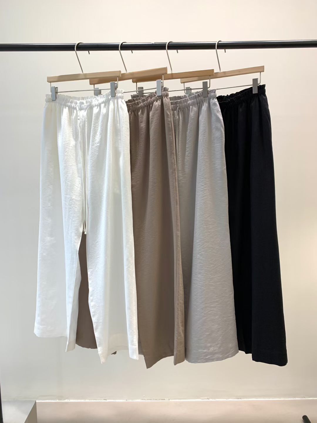 KN6118 全橡根抓鄒長褲