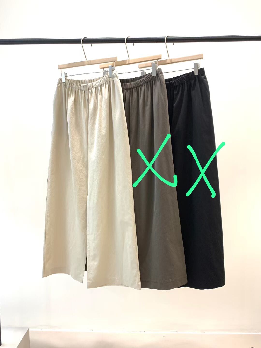 KN6119 全橡根文青舒適長褲