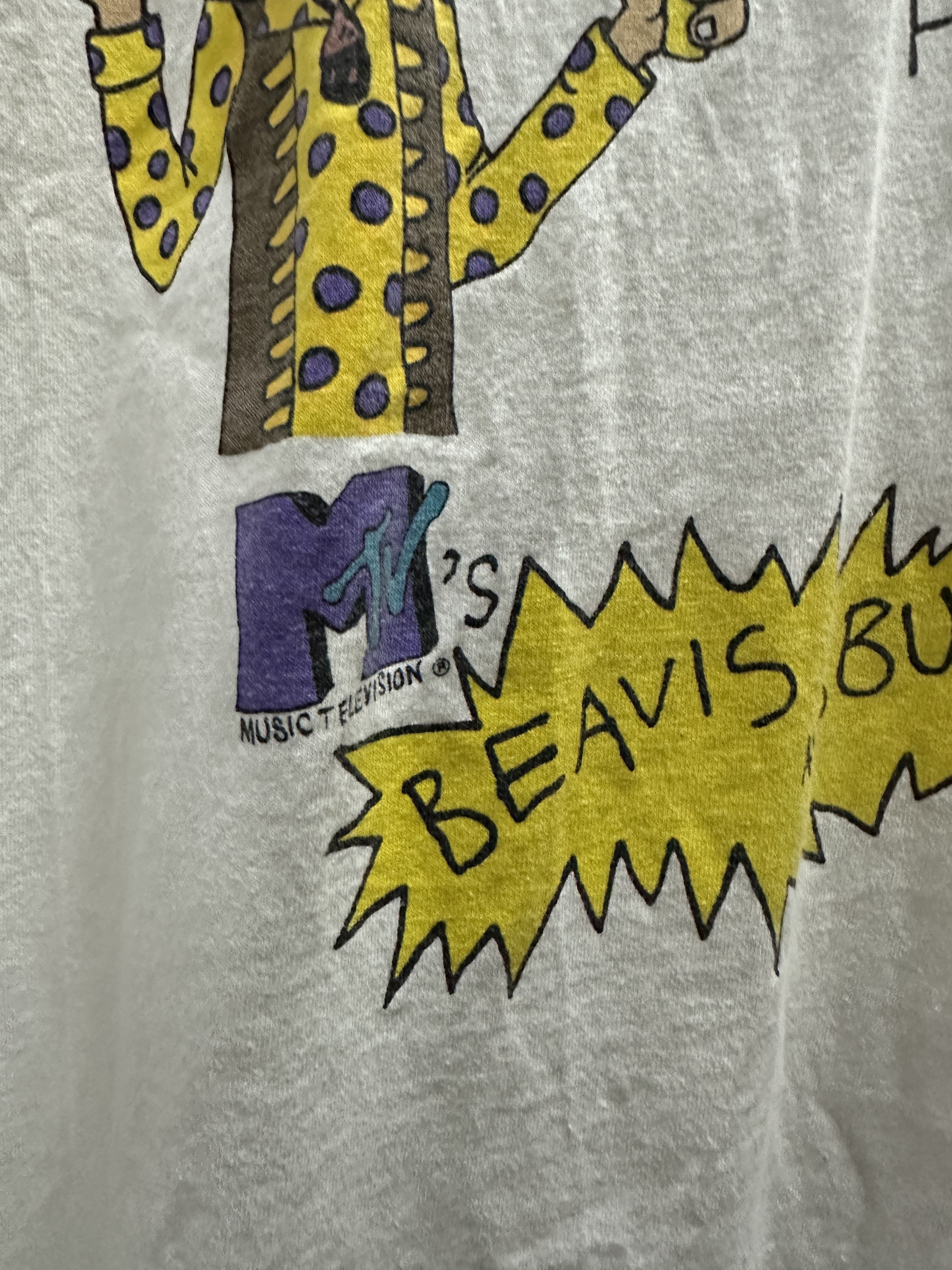 90’s MTV Beavis and Butt-Head T-Shirt（MADE IN USA）