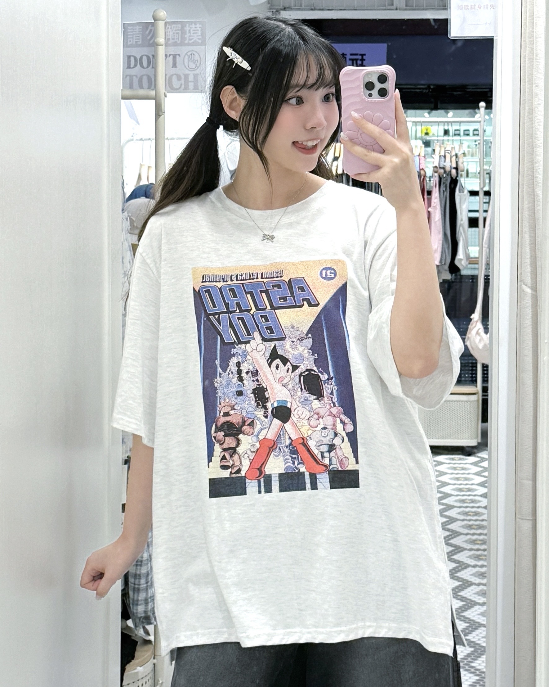 T1309｜男友必入୭˚。 ᵎᵎ 復古感小飛俠阿童木ASTRO BOY TEE