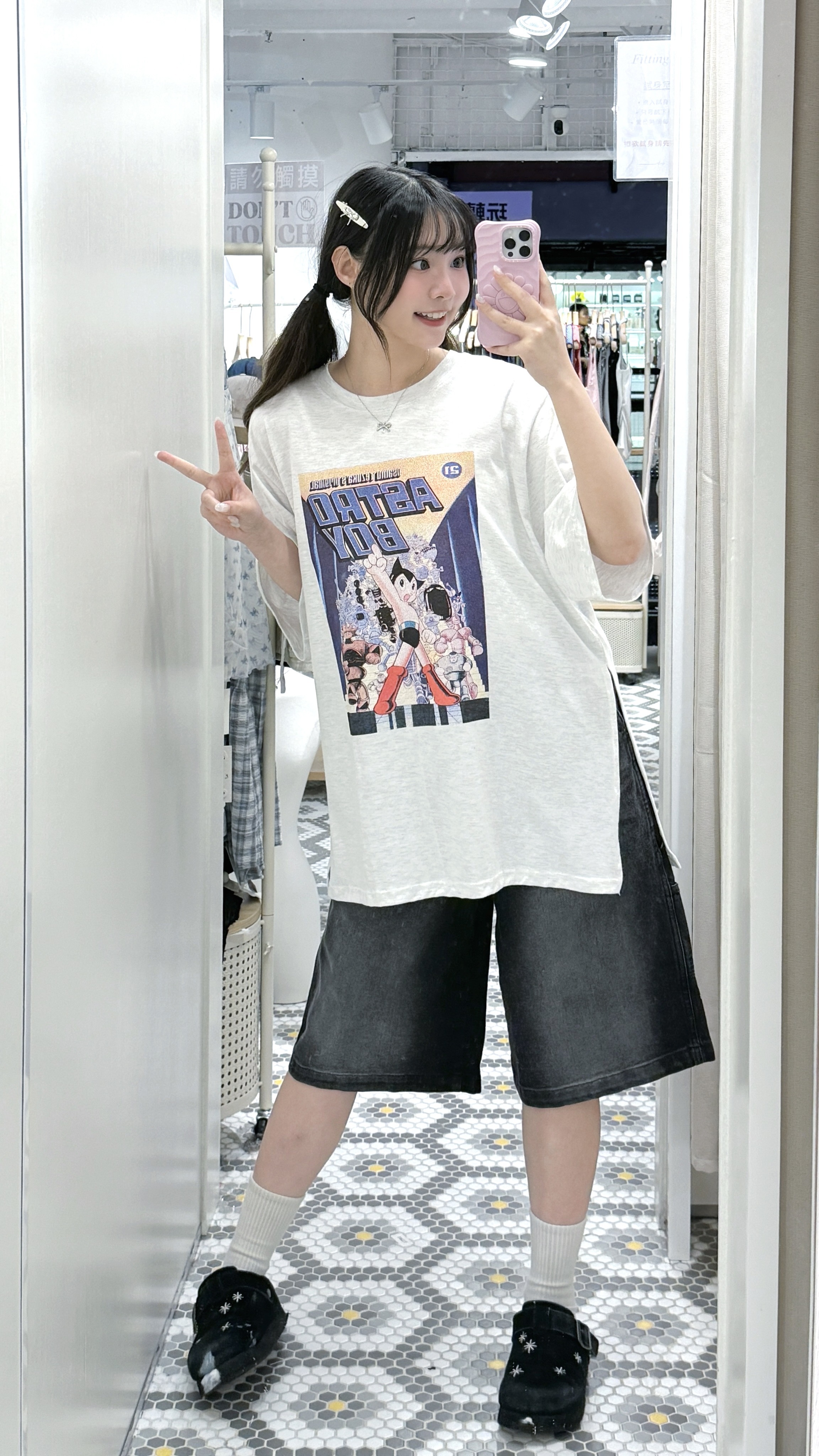 T1309｜男友必入୭˚。 ᵎᵎ 復古感小飛俠阿童木ASTRO BOY TEE