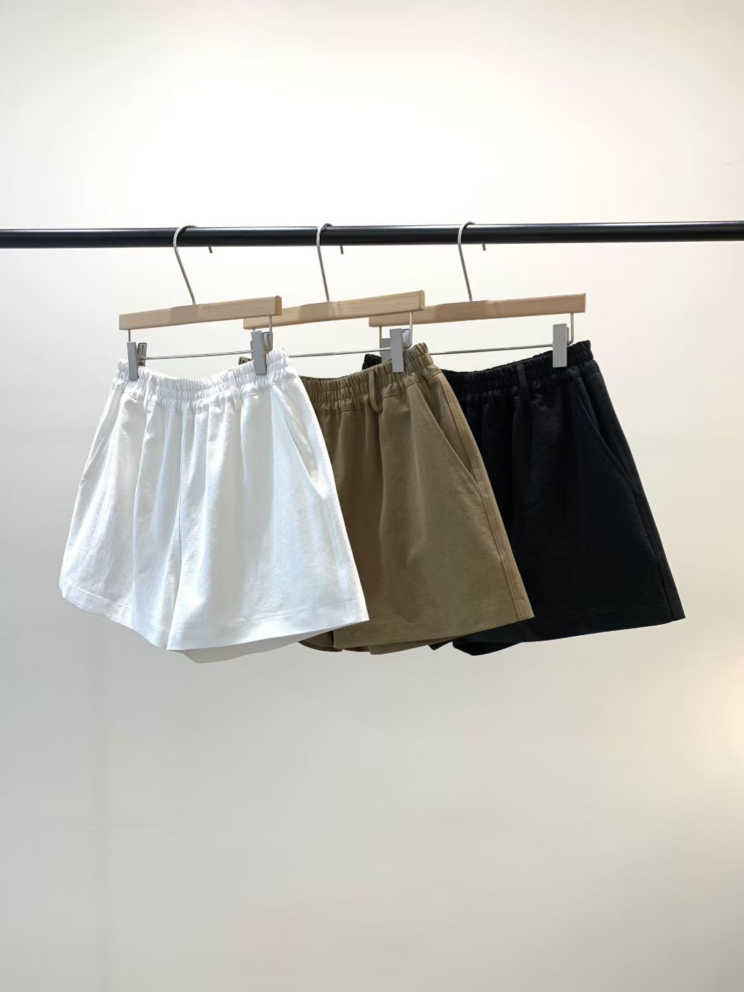 KN6122 全橡根文青舒適短褲