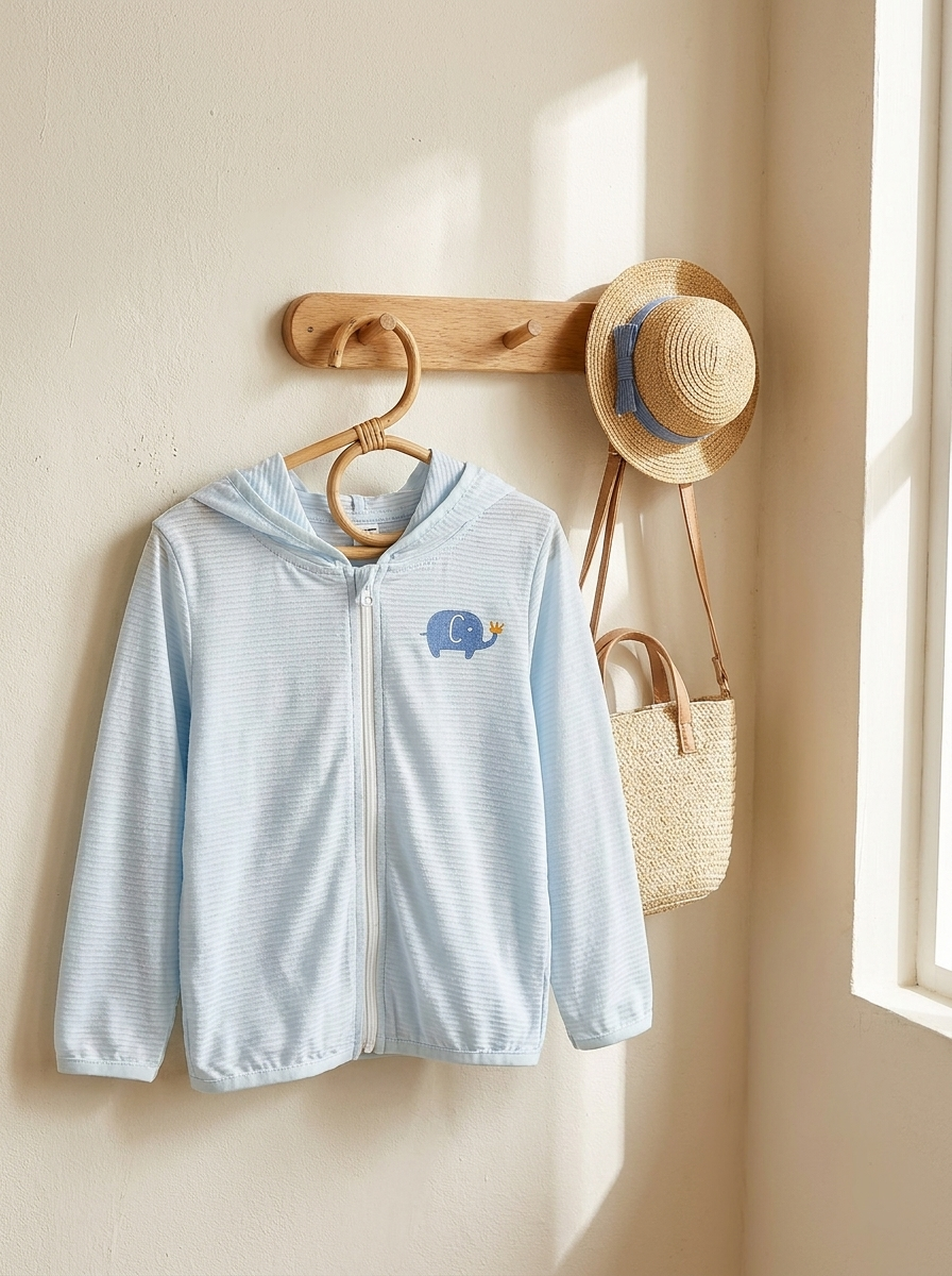 小藍象 夏季遮陽外套