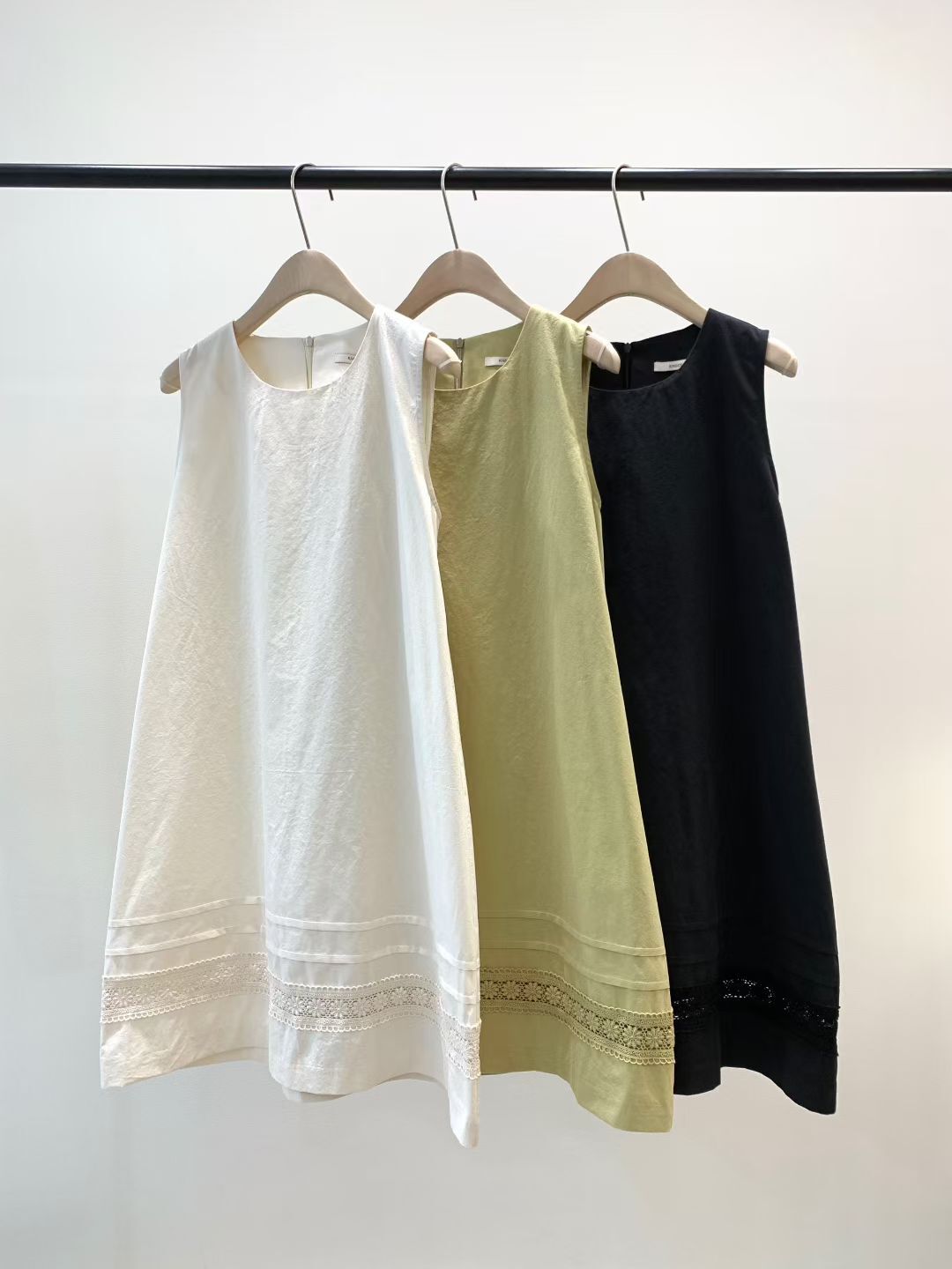 KN6128 民俗風無袖長裙