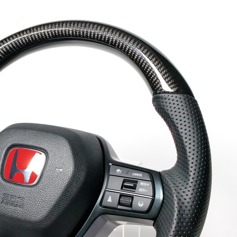 REAL CARBON 方向盤 HONDA CIVIC TYPE R FL5