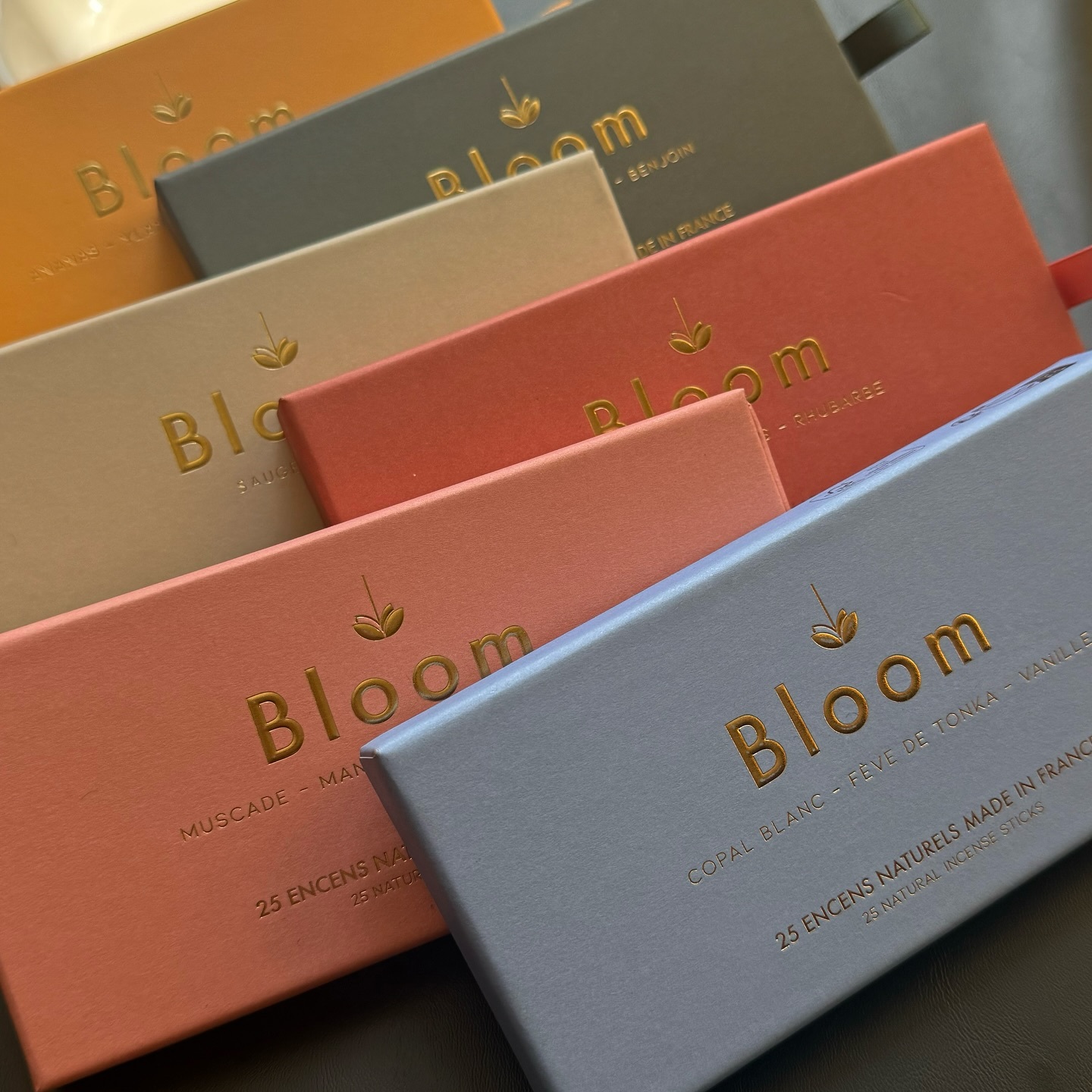 [原石] 法國 Bloom 環保 純素 100%純素材 手工線香