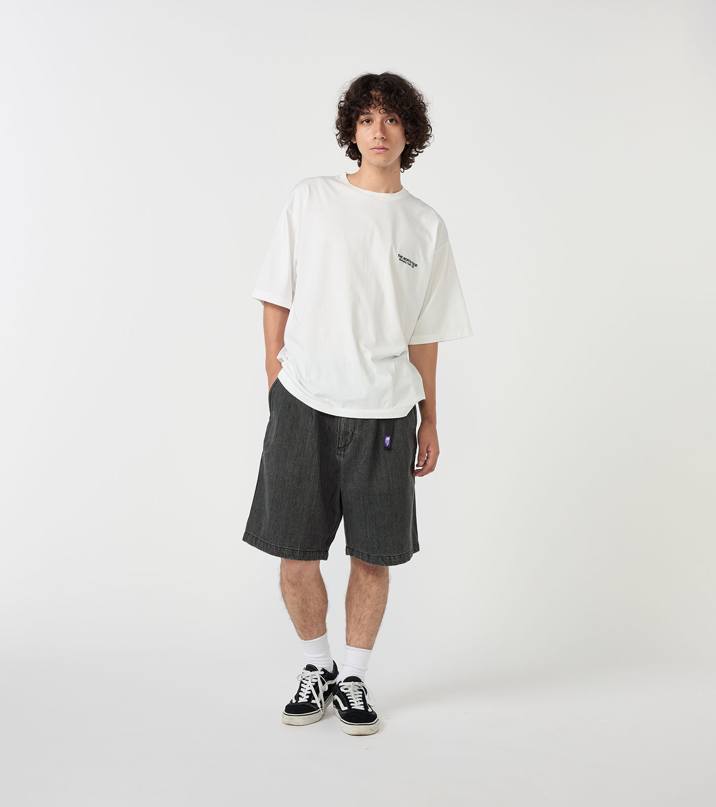 『代購商品』2026SS THE NORTH FACE Purple Label 紫標 Denim Tuck Field Shorts 短褲 N26SD075