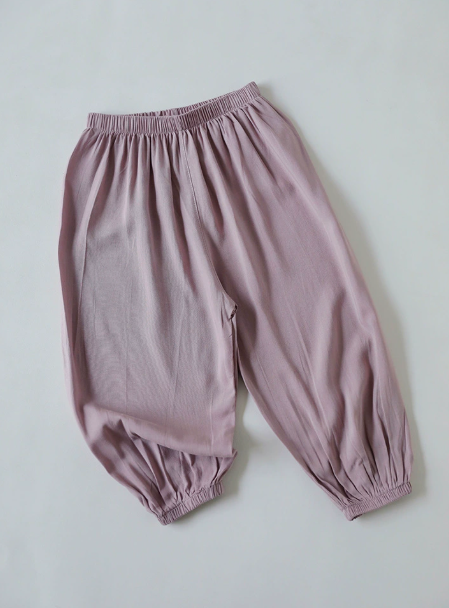 任選兩件$300【H0722】夏季冰絲涼感燈籠防蚊褲長褲(90-140)