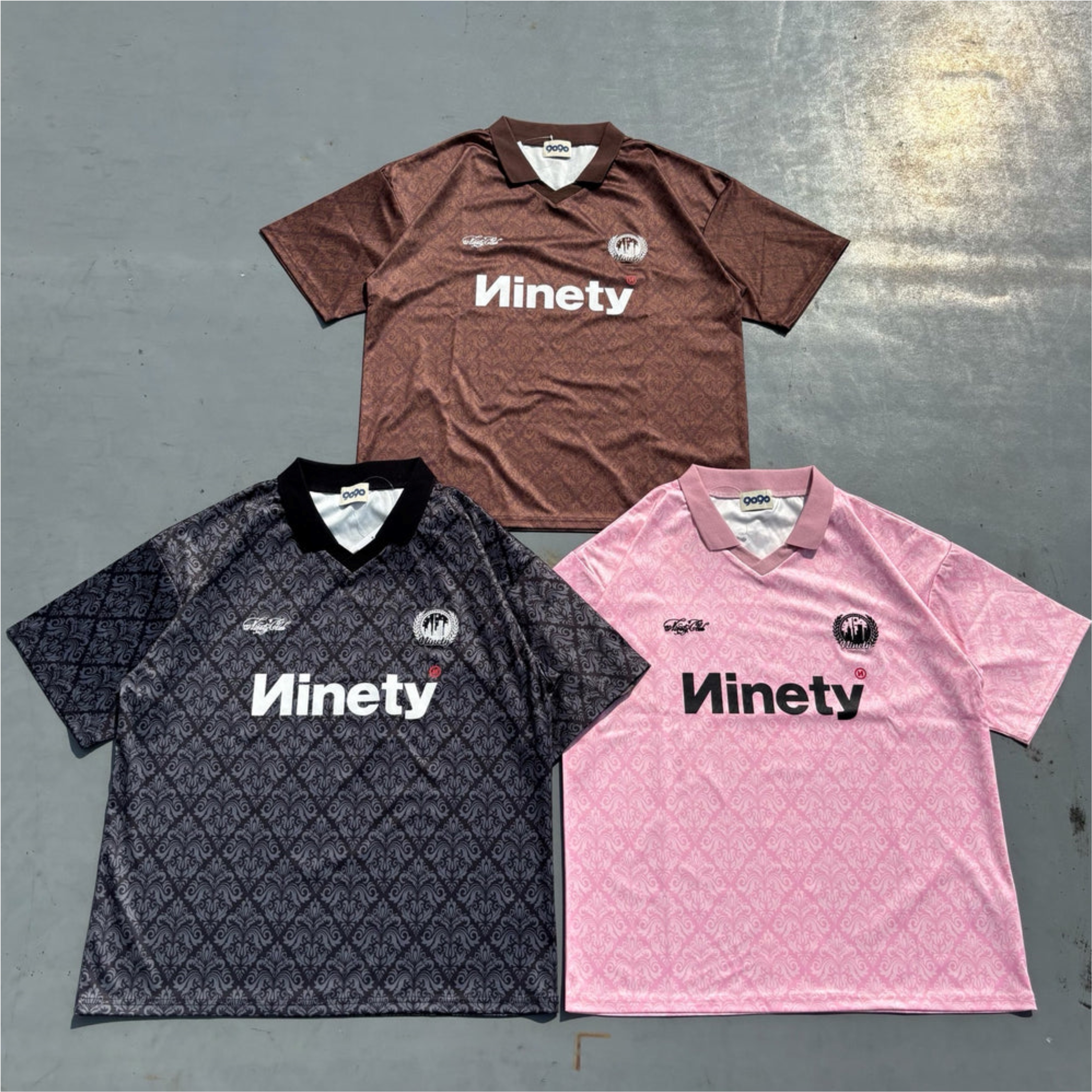 2026SS 9090 Dot Bone S/S Game Shirt 波點 背後骨頭 球衣 足球衫 3色 現貨 NN2237