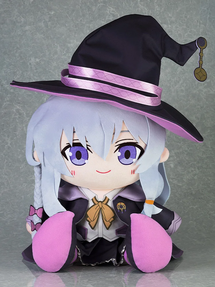 Large 40cm plush doll: Elaina from "Majo no Tabitabi"